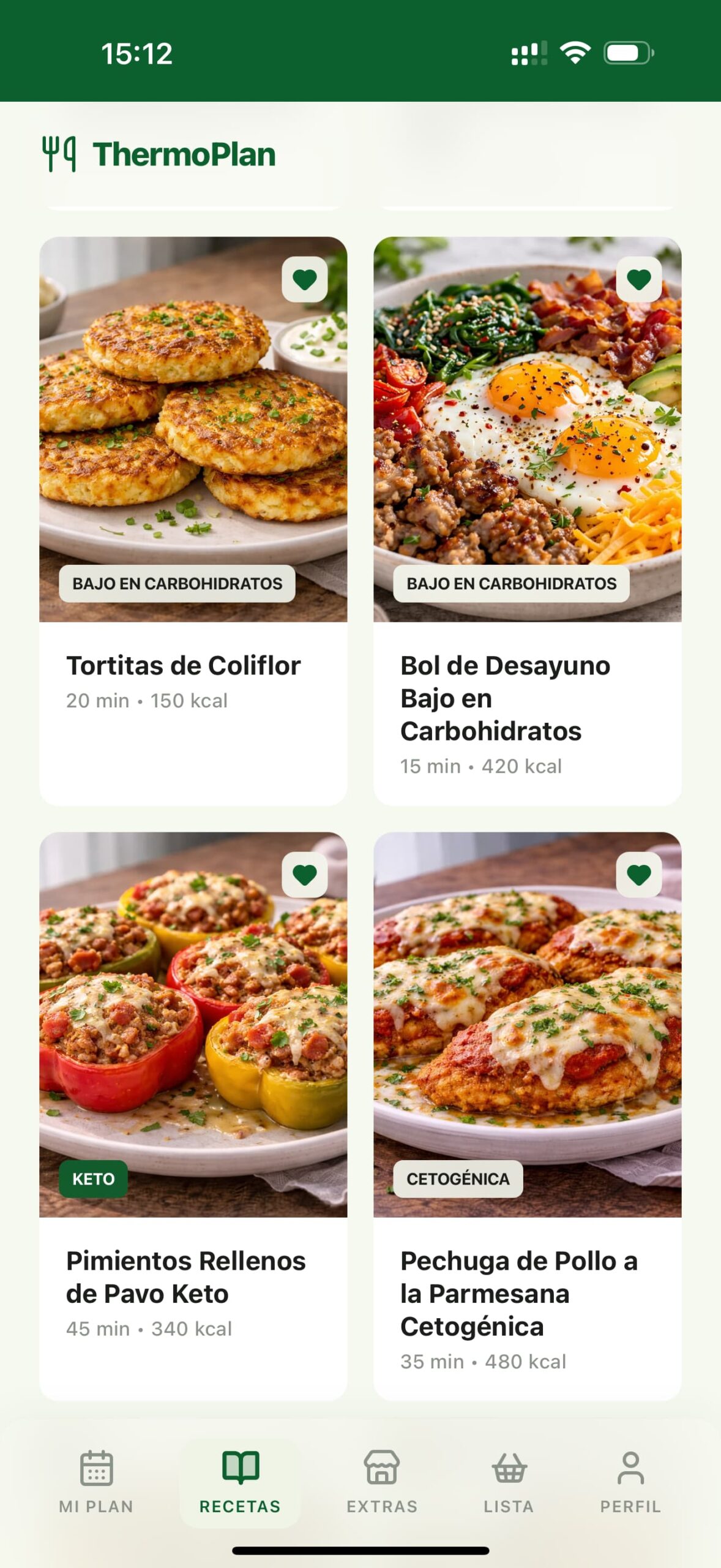 Recetas keto para Thermomix